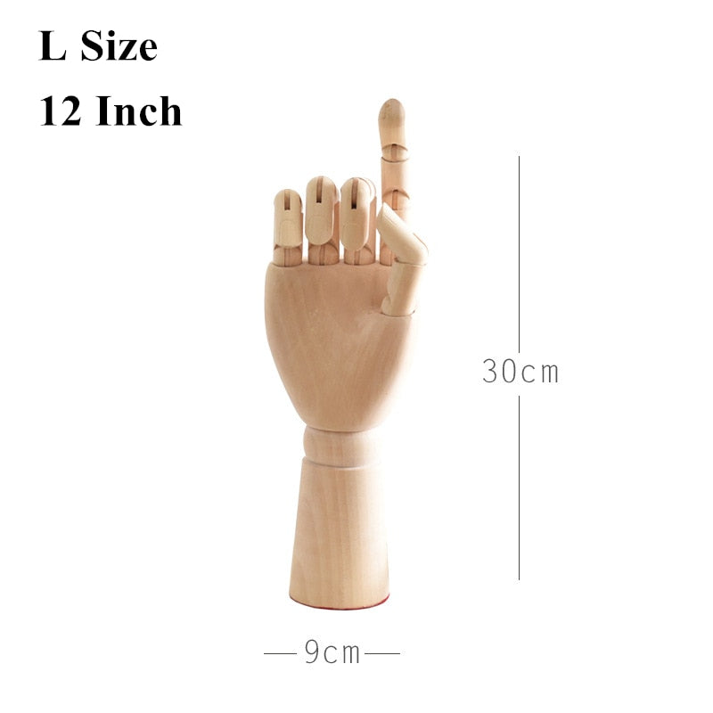 Wooden Hand Figurines
